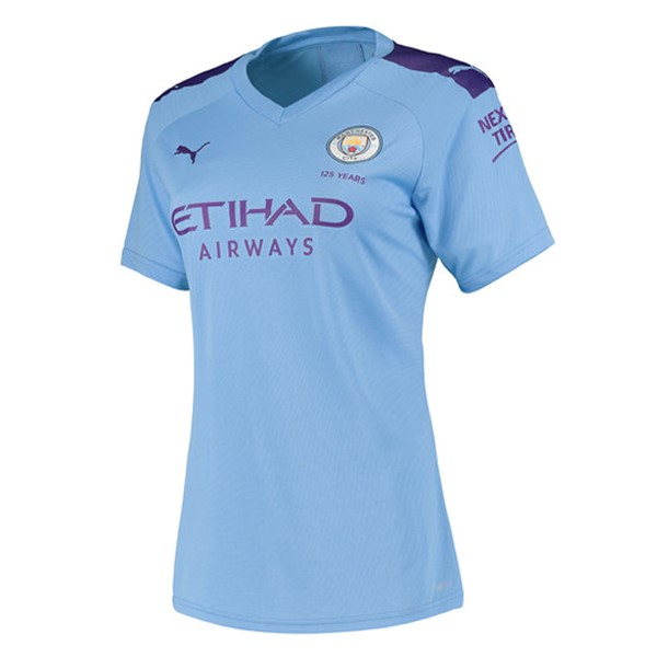 Maillot Football Manchester City Domicile Femme 2019-20 Azul